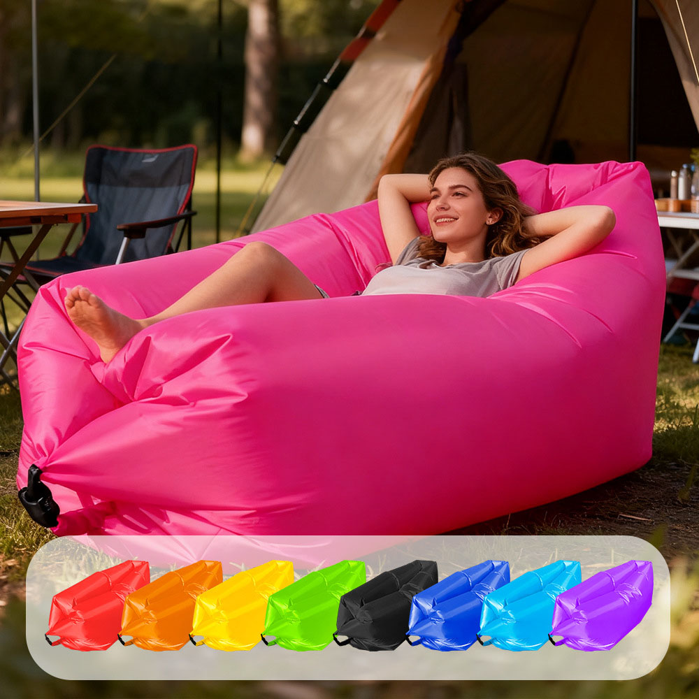 Grow Bag - Multi Colored Single Lazy Inflatable Sofa