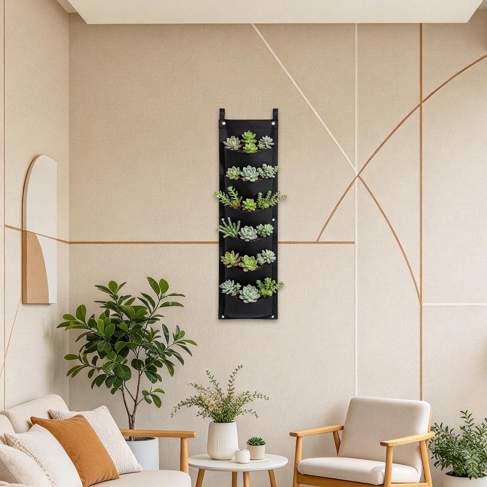 Grow Bag - Wall Pocket Planter Space-Saving Felt Flower