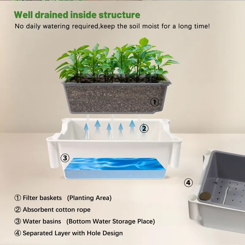 Movable Vertical Grow 3 Level  - огляд і ціна Indoor Herb Garden