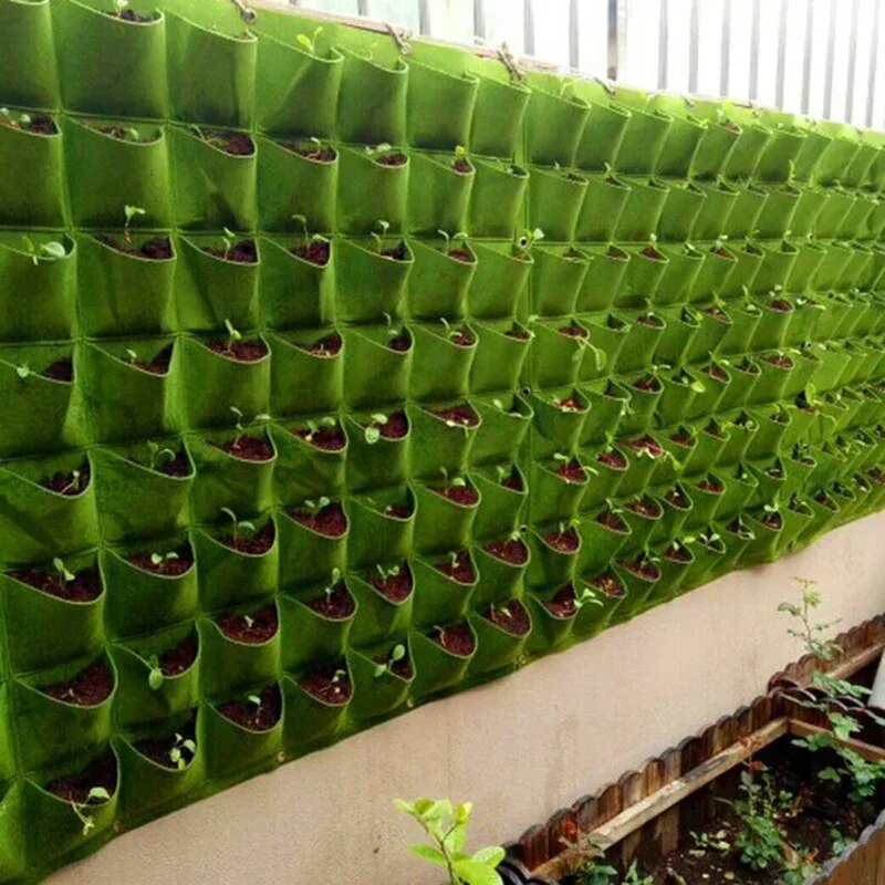 NEW Wall Hanging Pockets Plant - огляд і ціна Vertical Planter