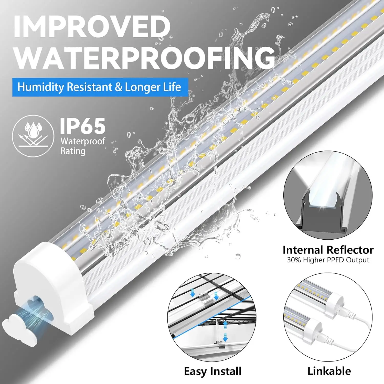 USA StockIndoor Greenhouse wit - огляд і ціна Grow Light Led