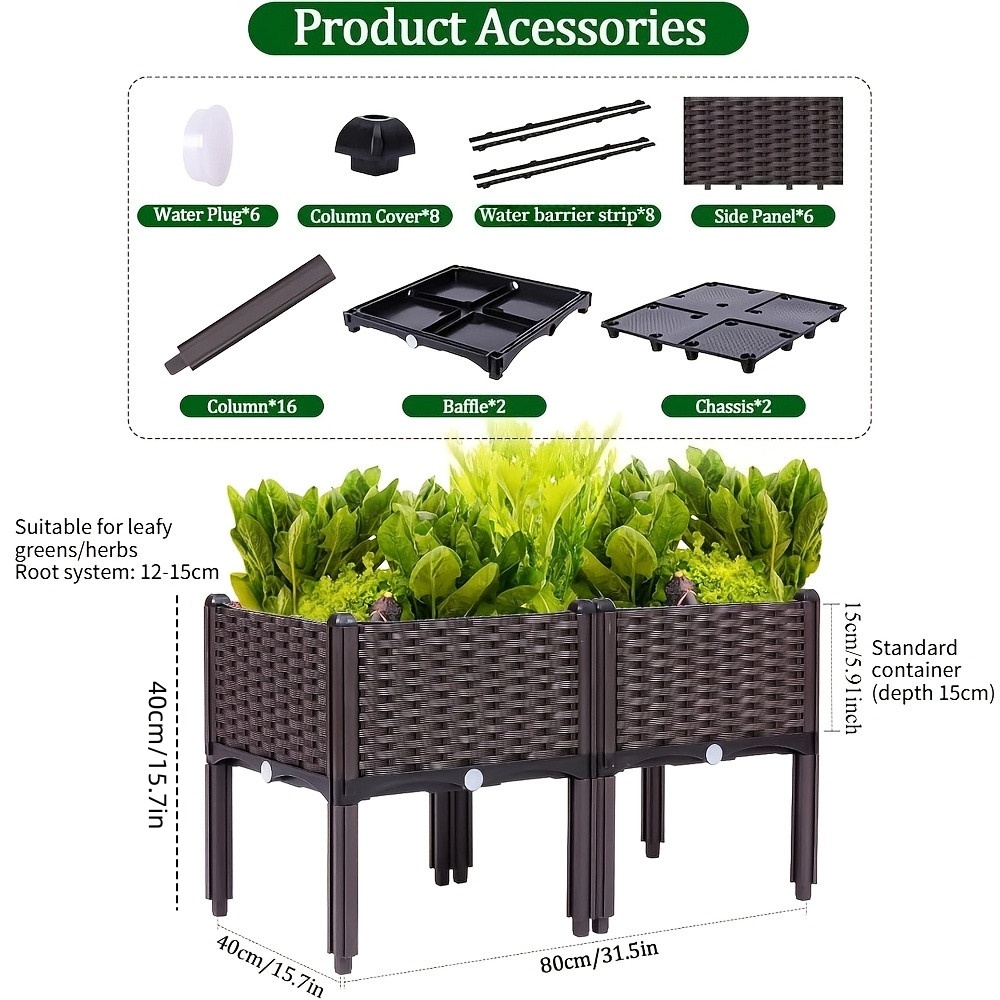 Garden Raised Bed, Elevated Fl - огляд і ціна Raised Garden Bed