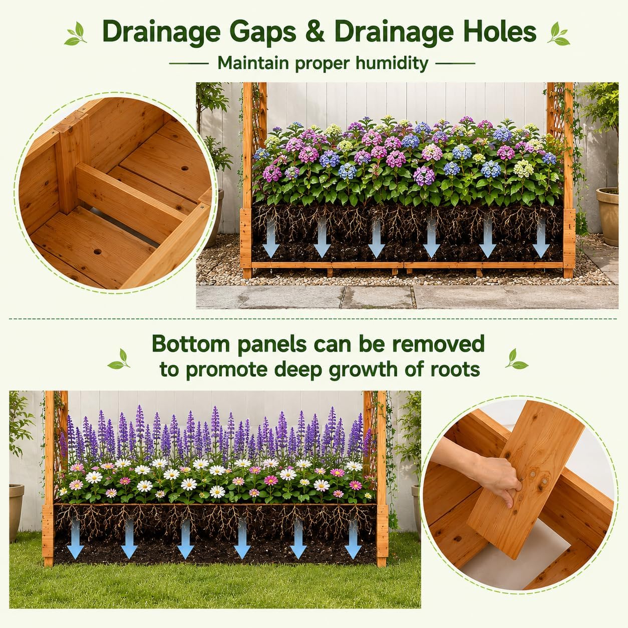 Raised Garden Bed with Trellis - огляд і ціна Raised Garden Bed