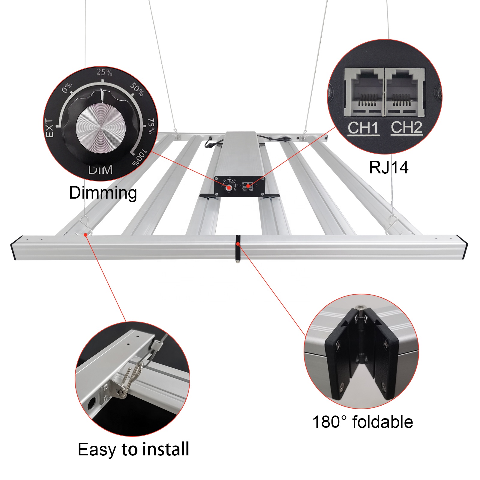 Liweida 100W 300W 600W 900W Fo - огляд і ціна Grow Light Led