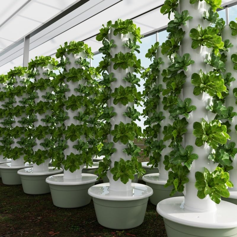 Vertical Hydroponic Grow Tower - огляд і ціна Indoor Herb Garden